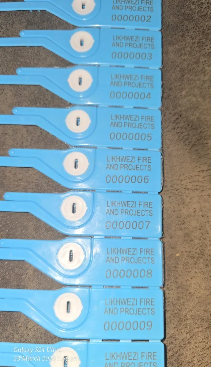 Branded Likhwezi service seals